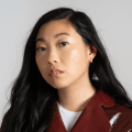 Awkwafina presenting at the 2022 gala