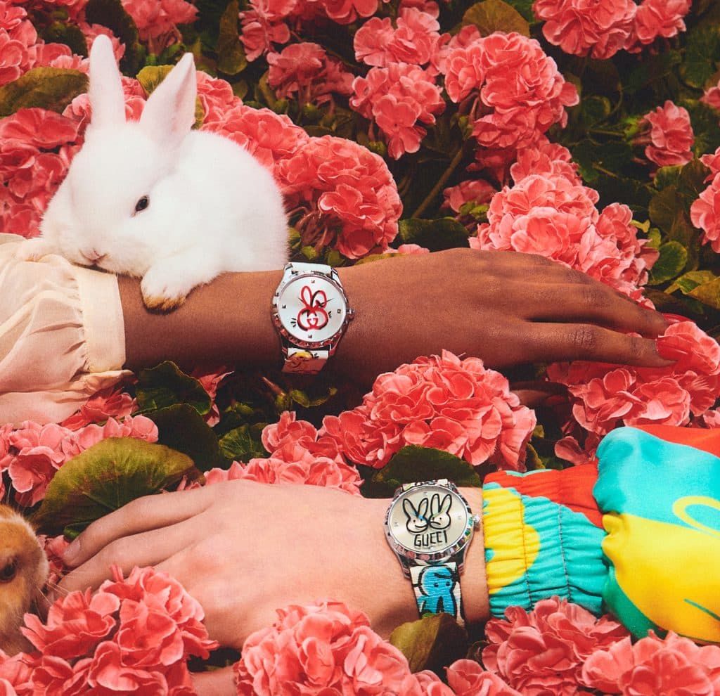 Gucci Year of the Rabbit window — South Coast Plaza