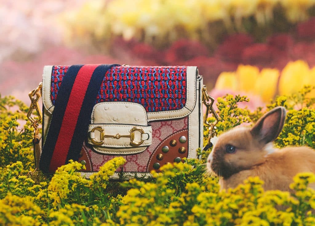 Gucci Year of the Rabbit window display detail